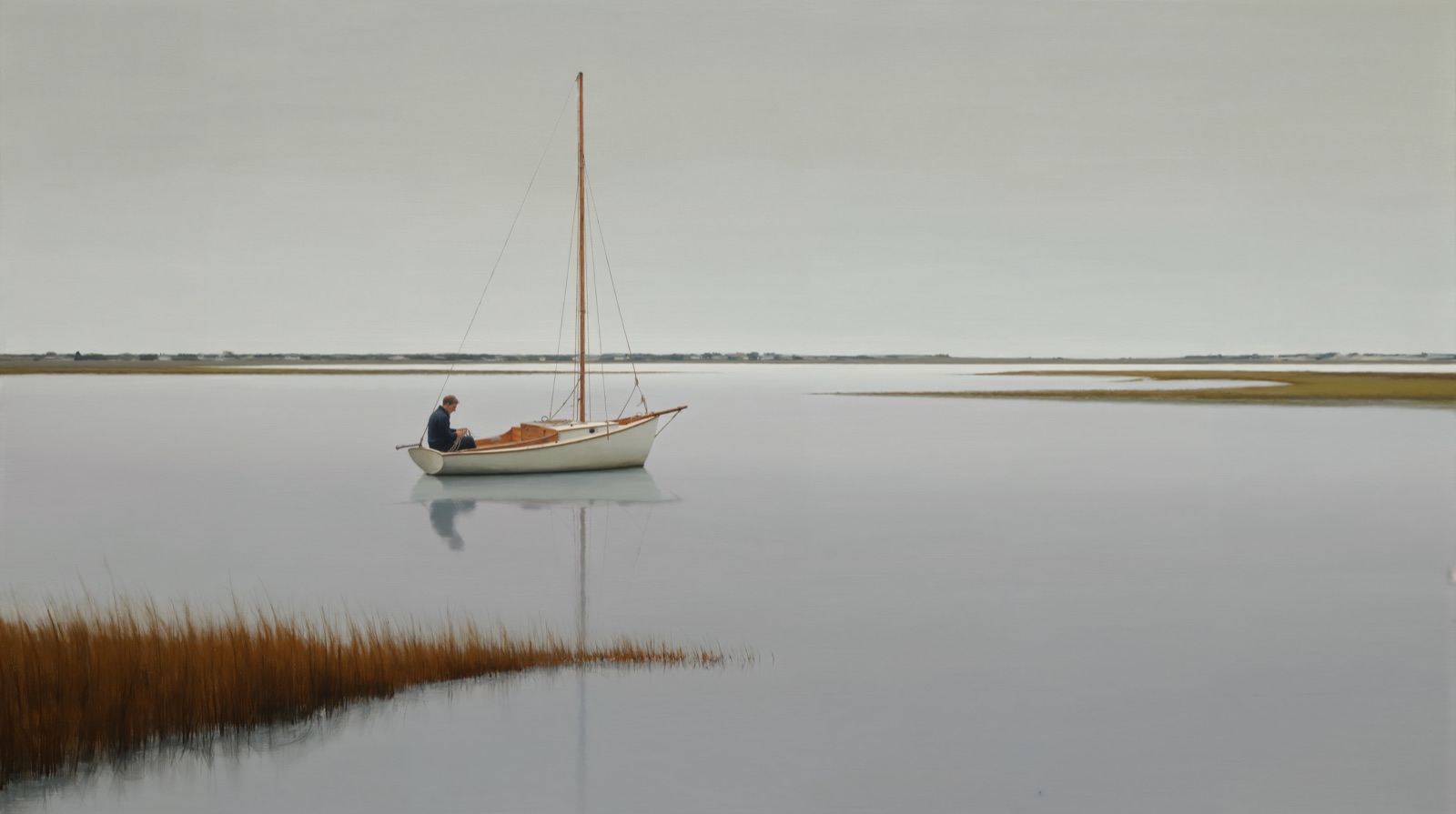 Man on His Sailboat 5